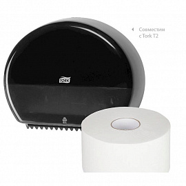 Бумага туалетная в рулонах Aster 2-слойная 12 рулонов по 160 метров (артикул производителя 341201)