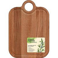 Доска разделочная Sugar&Spice Rosemary дерево 34х24 см