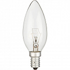 Лампа накаливания Старт 60 Вт E14 свеча прозрачная 2800 К теплый белый свет Фото 0