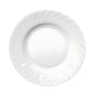 Тарелка обеденная Arcoroc Трианон диаметр 245 мм белая 6 штук в упаковке (артикул производителя 4639)