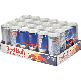 Напиток энергетический Red Bull газированный 0.25 л (24 штуки в упаковке)