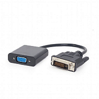 Переходник Cablexpert DVI-D - VGA 0.2 метра
