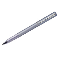 Ручка-роллер Parker "Vector XL Silver Blue" черная, 0,8мм, подарочная упаковка