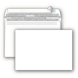 Конверт Garantpost C4 100 г/кв.м белый стрип с внутренней запечаткой (250 штук в упаковке)