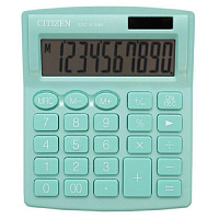 Калькулятор настольный Citizen SDC810NRGNE 10-разрядный зеленый 127x105x21 мм