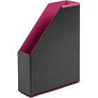 Вертикальный накопитель 70 мм Bantex Модерн картонный розовый Фото 1