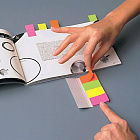Клейкие закладки Post-it Professional бумажные 4 цвета по 50 листов 20x38 мм Фото 1