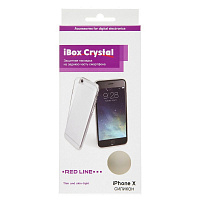 Чехол накладка Red Line iBox Crystal для Apple iPhone X/Apple iPhone XS прозрачный (УТ000012302)