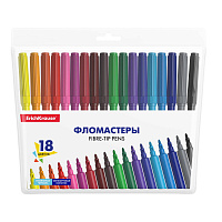Фломастеры ErichKrause Basic 18 цветов