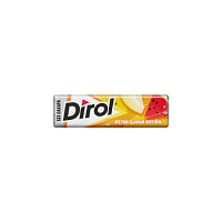Жевательная резинка Dirol арбузно-дынный коктейль 13,6 г (30 штук в упаковке)