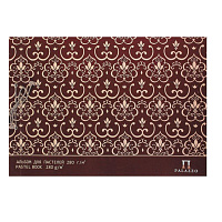 Альбом для пастелей, 20л., А4 Лилия Холдинг "Палаццо. Модерн", 280г/м2, сутаж, слоновая кость