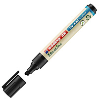 Маркер для бумаги для флипчартов Edding 32/1 Ecoline черный (толщина линии 1-5 мм) скошенный наконечник