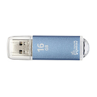 Флеш-память USB 2.0 16 Гб SmartBuy V-Cut (SB16GBVC-B)