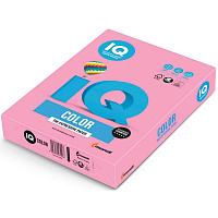 Бумага цветная для печати IQ Color розовая пастель PI25 (А4, 160 г/кв.м, 250 листов)