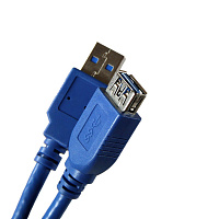Кабель VCOM USB A - USB A 5 метров (VUS7065-5M)