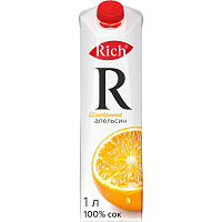 Сок Rich апельсиновый с мякотью 1 л