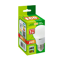 Лампа светодиодная JazzWay Eco А 7Вт E27 3000К 610Лм 230В 1033178