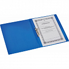Папка с зажимом Attache А4 0.35 мм синяя (до 150 листов) Фото 3