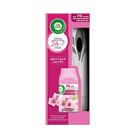 Автоматический освежитель воздуха Air Wick Pure + сменный баллон Цветущая вишня 250 мл