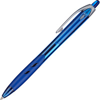 Ручка шариковая автоматическая Pilot BPRG-10R-F Rex Grip синяя (толщина линии 0.22 мм)