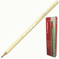 Карандаш чернографитный Stabilo Schwan Pastel HB заточенный цвет корпуса желтый