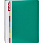 Папка файловая на 40 файлов Attache A4 17 мм зеленая (толщина обложки 0.7 мм)