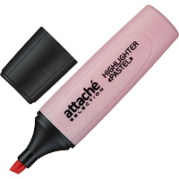 Маркер текстовыделитель Attache Selection Pastel 1-5 мм розовый