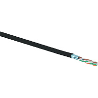 Кабель витая пара Hyperline UFTP4-C6-S23-OUT-LSZH-BK-500 cat 6 уличный 500 м
