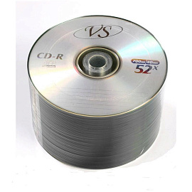 Диск CD-R VS 0.7 ГБ 52x bulk VSCDRB5003 (50 штук в упаковке)
