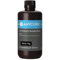 Фотополимер для 3D-принтера Anycubic Basic белый 1 л
