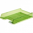 Лоток горизонтальный для бумаг Han пластиковый зеленый Фото 2