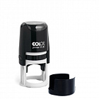Оснастка для печати круглая Colop Printer R30 30 мм с крышкой черная Фото 0