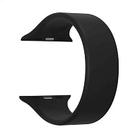 Ремешок Lyambda Atria для Apple Watch 38/40/41 мм черный силиконовый (DSJ-23-40-BK)