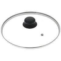 Крышка для посуды Hitt со стальным ободком диаметр 26 см