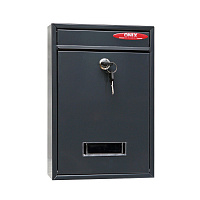 Ящик почтовый Klesto ЯК 1 1-секционный металлический серый (215 x 85 x 320 мм)