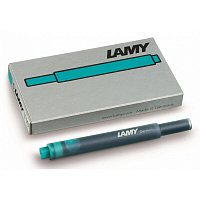 Чернила в патронах Lamy бирюзовые (5 штук в упаковке)
