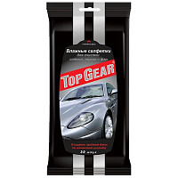 Салфетки влажные для стекол Top Gear №30 (30 штук в упаковке, 48038)