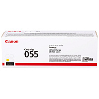 Картридж лазерный Canon 055 Y 3013C002 желтый оригинальный