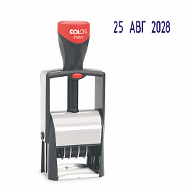 Датер автоматический металлический Colop S2100/4 (шрифт 4 мм)
