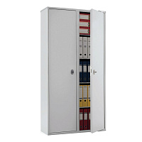 Шкаф металлический для документов AIKO "SL-185/2", 1800х920х340 мм, 2 отделения, 85 кг
