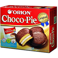 Пирожное Orion Choco Pie 360 г (12 штук в упаковке)