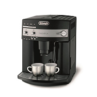 Кофемашина DELONGHI ESAM3000.B, 1350 Вт, объем 1,8 л, емкость для зерен 200 г, ручной капучинатор, черная