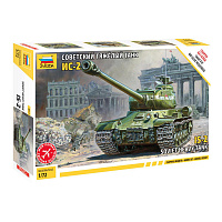 Модель для сборки ТАНК "Тяжелый советский ИС-2", масштаб 1:72, ЗВЕЗДА, 5011