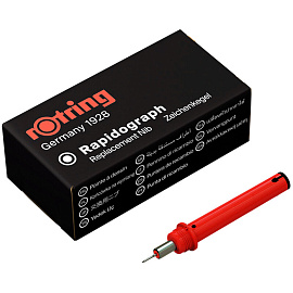 Пишущий элемент для рапидографа Rotring 0,18мм, картон. упаковка