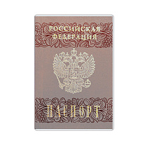 Обложка для паспорта ДПС из ПВХ прозрачная (2203.180.М)
