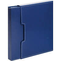 Папка файловая на 100 файлов Attache A4 35 мм синяя в коробе (толщина обложки 1 мм)