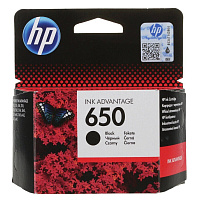 Картридж струйный HP 650 CZ101AE черный оригинальный