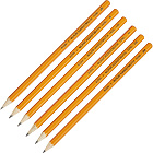 Набор чернографитных карандашей (HB, H, B, 2H, 2B) Koh-I-Noor 1696 заточенные шестигранные (6 штук в упаковке) Фото 1