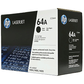 Картридж лазерный HP 64A CC364A черный оригинальный