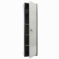 Шкаф металлический для документов AIKO "SL-185" ГРАФИТ, 1800х460х340 мм, 45 кг, S10799180502